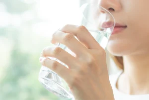 水分を十分補給する