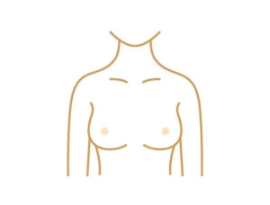 ①両腕を自然におろした状態で、